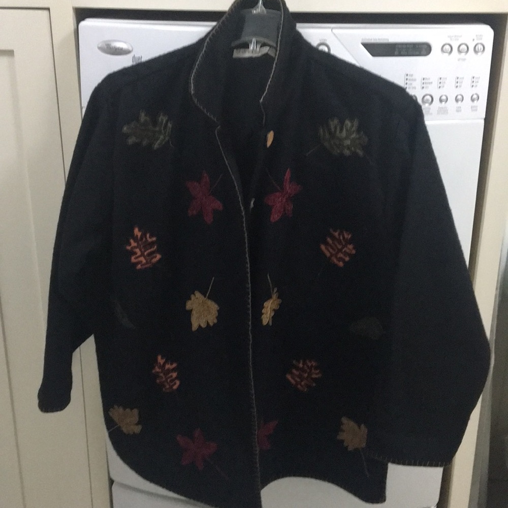 A wool jacket
